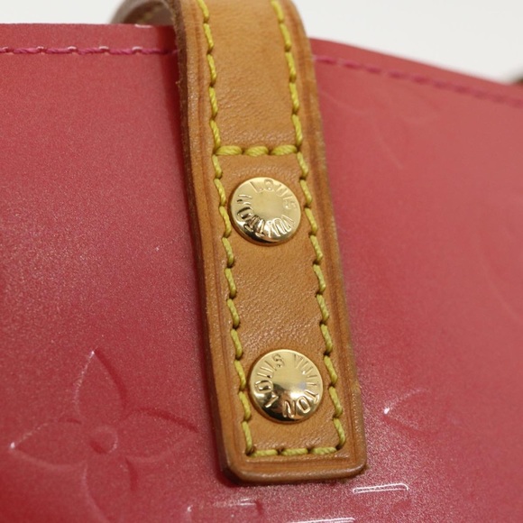 LOUIS VUITTON Pink Vernis Leather Reade PM - Picture 7 of 16